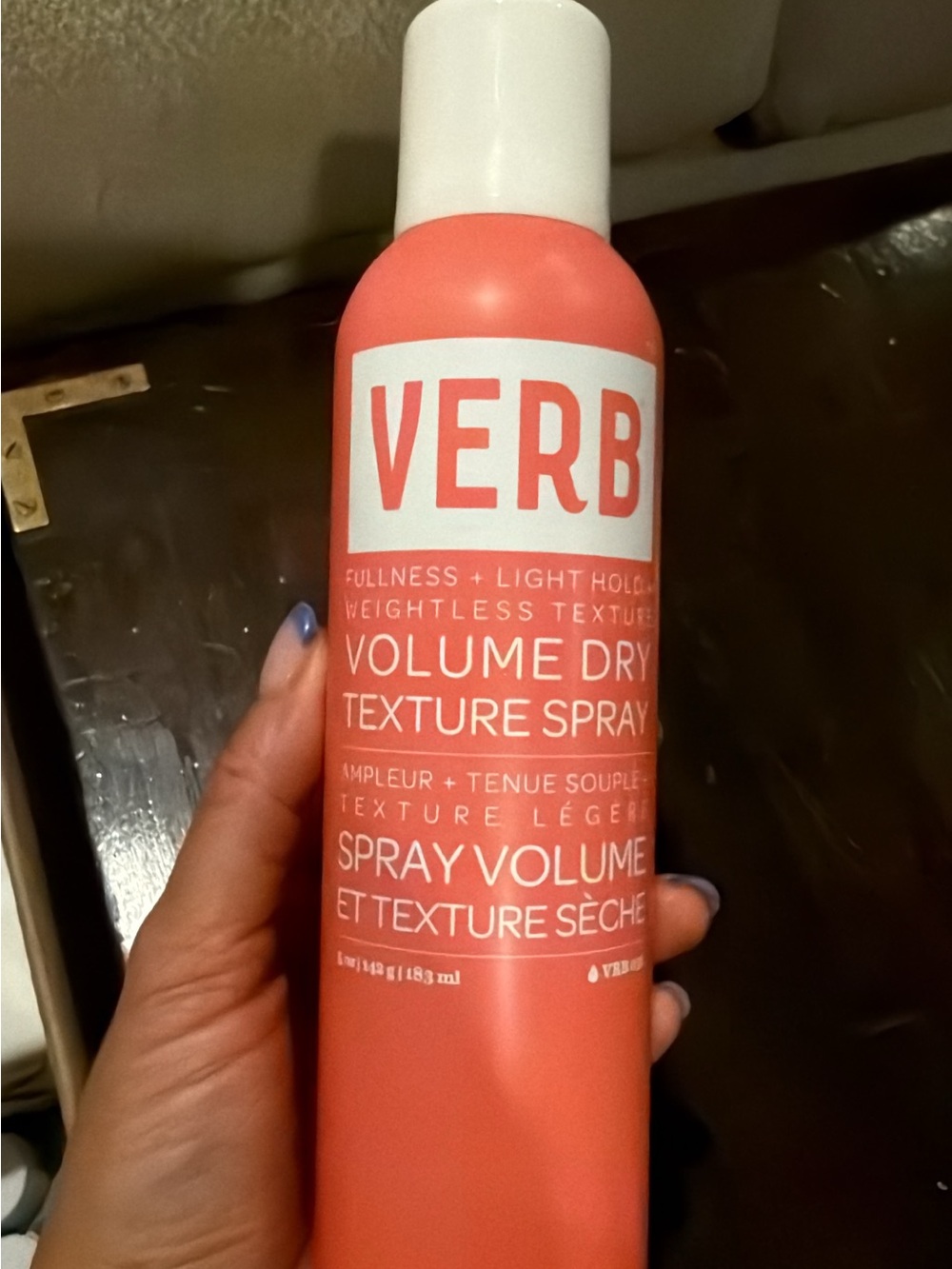 VERB Volume Dry Texture Spray — Coral Pink Lightweight Volume